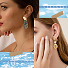 20Pcs 304 Stainless Steel Clip-on Earring Converters Findings STAS-SC0021-49-5
