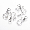 Tibetan Style S Hook Clasps LF5091Y-1