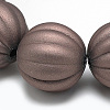 Rubberized Style Acrylic Beads MACR-Q202-X08-2