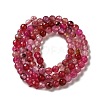 Natural Agate Beads Strands X-G-G079-A01-01-3
