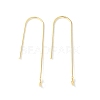 316 Surgical Stainless Steel Earring Hooks STAS-Z124-02D-G-1