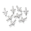 Non-Tarnish 304 Stainless Steel Charms X-STAS-K195-15P-1