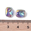 Glass Rhinestone Cabochons RGLA-L029-01B-BBLA-3