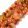Natural Dyed White Jade Beads Strands G-M402-C04-27-1