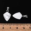 Natural Howlite Pendants G-N349-18P-07-4