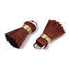 Handmade Polycotton(Polyester Cotton) Tassel Decorations FIND-R092-14-2