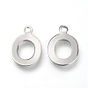 Non-Tarnish 201 Stainless Steel Charms X-STAS-C021-06P-O-2