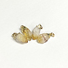 Natural Raw Rough Citrine Pendants G-M040-M08-2