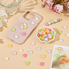 200Pcs 2 Styles Plastic Cabochons KY-AR0001-37-4