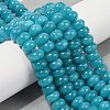 Dyed Natural White Jade Beads Strands G-G107-A08-01-5