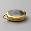 304 Stainless Steel Locket Pendants STAS-WH0027-44G-2