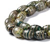 Tibetan Style dZi Beads Strands TDZI-E005-01O-3