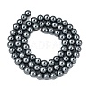 Eco-Friendly Dyed Glass Pearl Round Beads Strands HY-A002-6mm-RB077-6