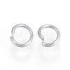 304 Stainless Steel Open Jump Rings STAS-F110-08P-2
