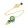 Round Resin Dowsing Pendulum Big Pendants G-C117-01G-09-1
