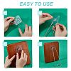 Stainless Steel Desktop Photo Frame Stands AJEW-WH0695-013P-3