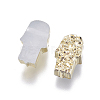 Imitation Druzy Gemstone Resin Beads RESI-L026-A-3