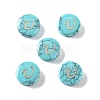Synthetic Turquoise Beads G-A238-02U-1