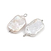 Natural Freshwater Pearl Keshi Pearl Pendants STAS-D378-07B-P-2