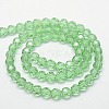 Glass Beads Strands EGLA-J042-6mm-01-2