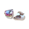 AB Color Plated Electroplate Glass Pendants EGLA-O003-06C-16-2