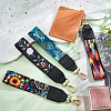 WADORN 4Pcs 4 Color Polyester Wristlet Short Bag Straps FIND-WR0008-92-4