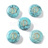 Synthetic Turquoise Beads G-A238-02D-1
