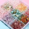 117G 9 Style Natural & Synthetic Gemstone Chips Beads Sets G-FS0002-27-7