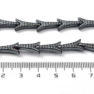 Synthetic Non-Magnetic Hematite Beads Strands G-H303-B23-1