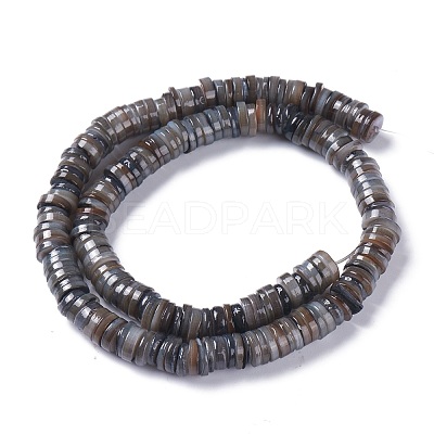 Natural Freshwater Shell Beads Strands BSHE-I016-04-1