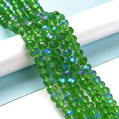 Electroplate Glass Beads Strands LS-EGLA-A034-T1mm-L08-1