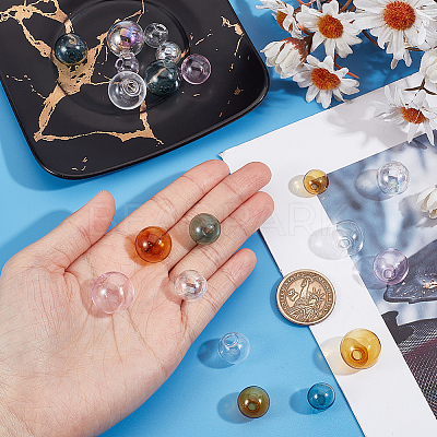20Pcs 20 Styles Handmade Blown Glass Globe Beads GLAA-GO0001-09A-1