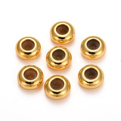 Brass Beads X-KK-K197-B-15G-1
