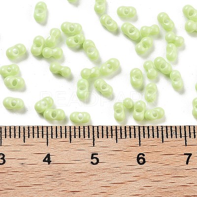 Baking Paint Glass Seed Beads SEED-A033-05S-1