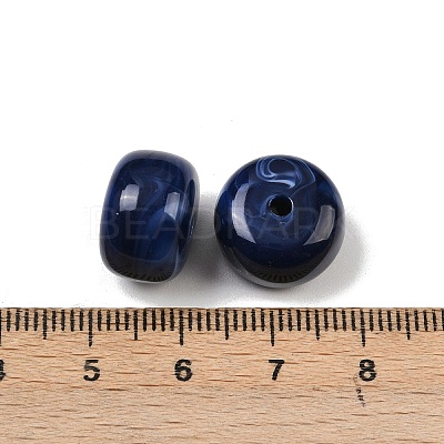 Opaque Acrylic Beads X-MACR-C037-03D-1