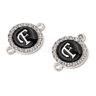 Alloy Enamel Links Connectors ENAM-TAC0003-01S-02F-1