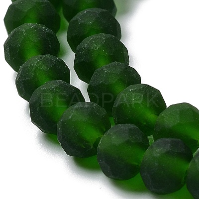 Transparent Glass Beads Strands EGLA-A034-T10mm-MD24-1