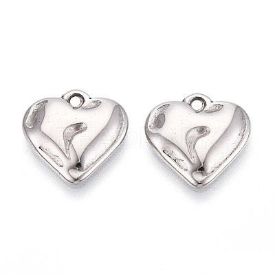 304 Stainless Steel Pendants STAS-T065-24A-P-1