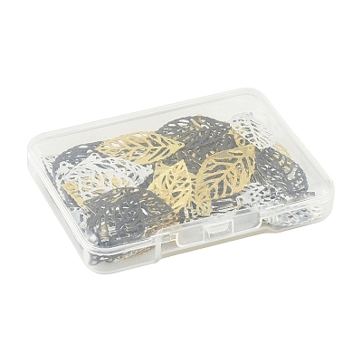 100Pcs Iron Filigree Joiners Pendants IFIN-FS0001-61-1