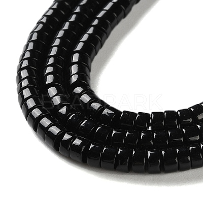 Natural Obsidian Beads Strands LS-G-H230-61-1