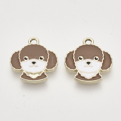 Alloy Enamel Pendants X-ENAM-S119-003D-1