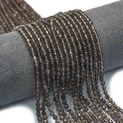 Natural Smoky Quartz Beads Strands G-A260-A53-01-1