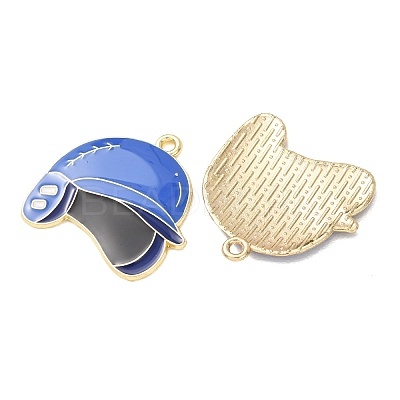 Baseball Alloy Enamel Pendants AL-CBA2679-07B-G02-1