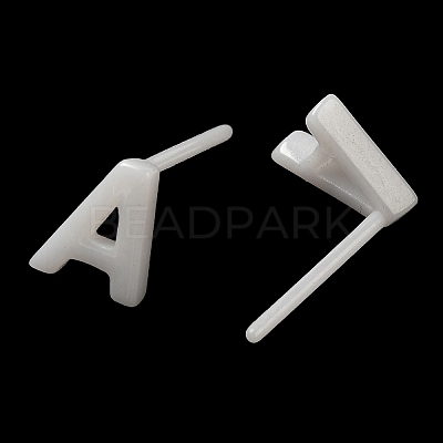 Hypoallergenic Bioceramics Zirconia Ceramic Stud Earrings EJEW-F340-04A-1