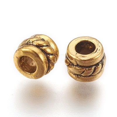 Tibetan Style Alloy Spacer Beads LS-GLF0447Y-1