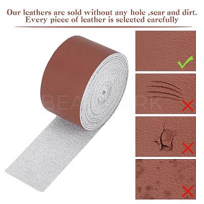Flat Microfiber Imitation Leather Cord LC-WH0006-07C-04-1