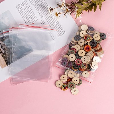Plastic Resealable Packaging Bags OPP-Q002-11x16cm-1