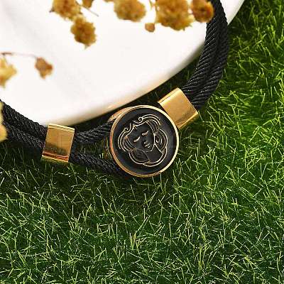 Constellation Nylon Cords Multi-strand Bracelets BJEW-U016-01A-11-1