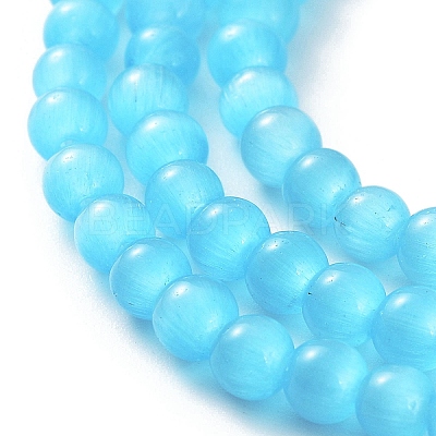 Cat Eye Beads Strands CE-F022-4mm-10-1