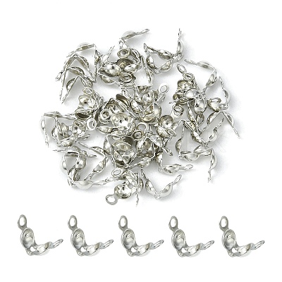 Brass Bead Tips KK-YW0001-53P-1